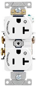 <em class="search-results-highlight">Leviton</em> 5362S1 Series Duplex Receptacles 20 A 125 V 2P3W 5-20R Heavy-Duty Industrial Specification Grade White
