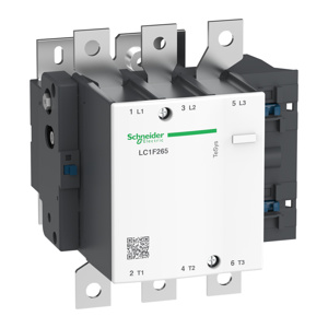 Schneider Electric TeSys™ F LC1F IEC Contactors 265 A 3 Pole 120 VAC