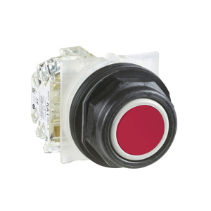 Square D Harmony™ 9001SK Push Buttons 30 mm Plastic Red