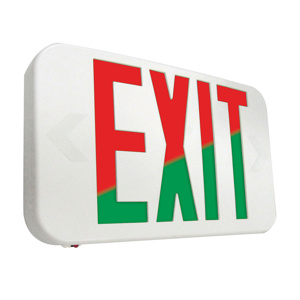 Cooper Lighting Solutions Illuminated Emergency Exit Signs Remote Capacity LED Universal