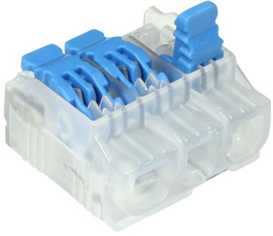 Ideal In-Sure™ Lever Push-in Wire Connectors 24 - 12 AWG 24 - 12 AWG 100 Per Box