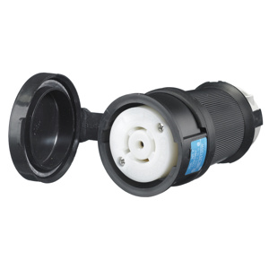 Hubbell Wiring Covered Straight Locking Connectors