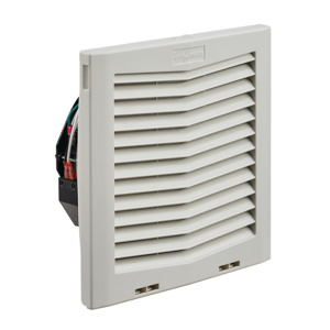 HF10 Side-Mount Filter Fan, 230V 103CFM, Lt Gray