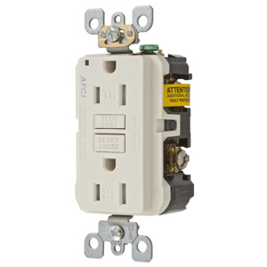 Hubbell Wiring Duplex AFCIs