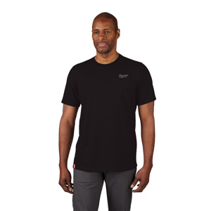 Milwaukee FREEFLEX™ Hybrid T-shirts Small Black Mens