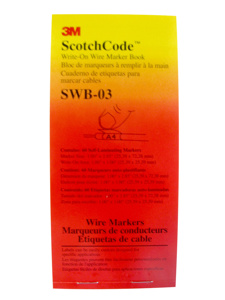 3M ScotchCode™ Wire Marker Books