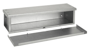 nVent HOFFMAN NEMA 3R Screw Cover Steel Wiring Troughs