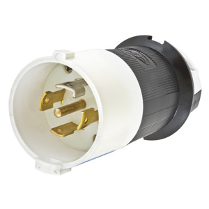 Hubbell Wiring Straight Locking Plugs