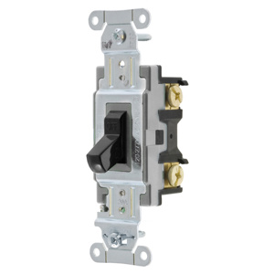 Hubbell Wiring SPST Toggle Light Switches