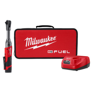 Milwaukee Extended Reach Power Ratchet Wrenches 3/8 in 15.12 in