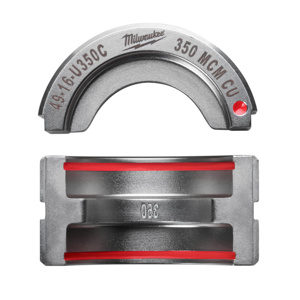 Milwaukee M18™ FORCE LOGIC™ Crimping Tool Dies <em class="search-results-highlight">U</em> Dies 350 kcmil 6 Ton Stainless Steel