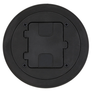 Hubbell Wiring Round Floor Box Covers