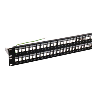 Hubbell Premise HPJ Series Flat Multimedia Jack Panels