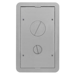 Hubbell Wiring Rectangular Furniture Feed Surface Floor Box Cover Assemblies