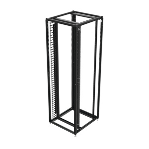 ProLine S1 Vertical Cable Managers, 79.03x4.30, Black, Steel