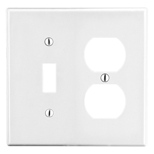 Hubbell Wiring Standard Duplex Toggle Wallplates