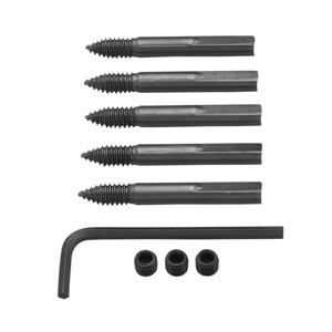 Milwaukee Feed and Set Screw Accessory Set Steel