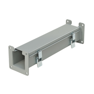 nVent HOFFMAN N12 Hinged Cover Lay-in Wiring Trough Cutoff Fitting Lay-ins