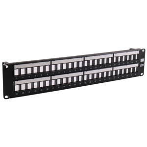 Hubbell Premise HPJ Series Flat Multimedia Jack Panels