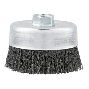 Milwaukee Wire Cup Brushes 4 in Carbon Steel