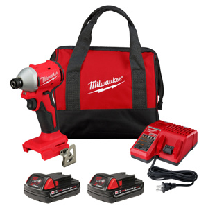 Milwaukee M18™ Compact Hex Impact Driver Kits 1/4 in Cordless