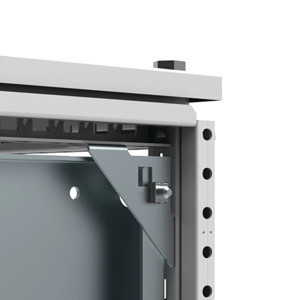 Side Mounting Plate Brackets, MPS, 77x77x23mm, Zinc Plated, Mild Steel