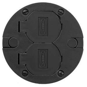 Hubbell Wiring Round Floor Box Covers