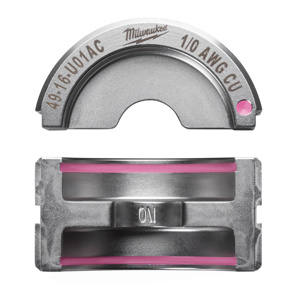 Milwaukee M18™ FORCE LOGIC™ Crimping Tool Dies <em class="search-results-highlight">U</em> Dies 1/0 AWG 6 Ton Stainless Steel