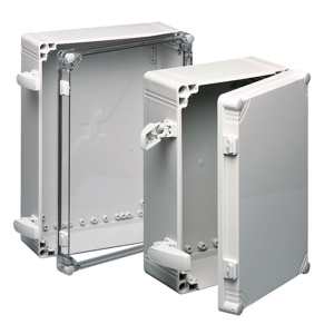 QLine I Enclosure QR Cover Type 4X, 200x200x180mm, Polycarbonate