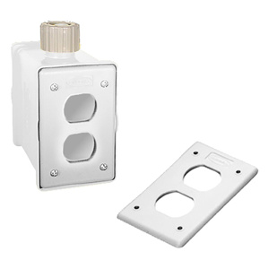 Hubbell Wiring Portable Outlet Boxes