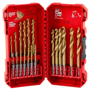 Milwaukee Impact Drill Bit Sets 19 Piece Metric