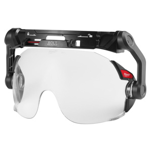 Milwaukee BOLT™ Eye Visors Clear<multisep/>Black Helmets Polycarbonate