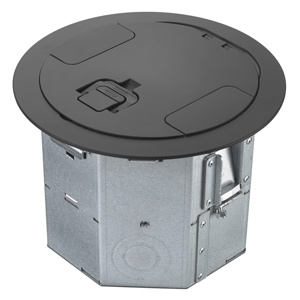 Hubbell Wiring Round Recessed Floor Boxes