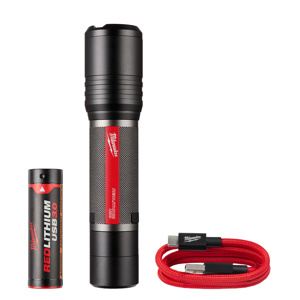 Milwaukee REDLITHIUM™ USB Rechargeable Flashlights LED 100/800/1300 lm Rechargeable Battery