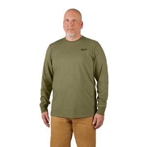 Milwaukee FREEFLEX™ Hybrid Shirts Small Green Mens