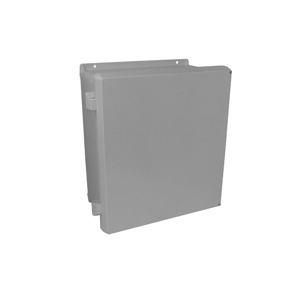 VJ Flat Opaque Cover Type 4X, 7.32x7.32x4.9, Lt Gray, FRP, NHW