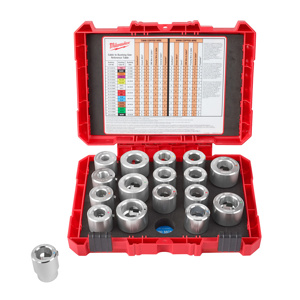 Milwaukee Cable Stripper Bushing Kits 1/0 - 750 kcmil Aluminum