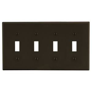 Hubbell Wiring Standard Toggle Wallplates