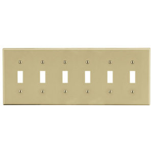 Hubbell Wiring Standard Toggle Wallplates
