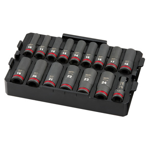 Milwaukee Metric Socket Sets 16 Piece