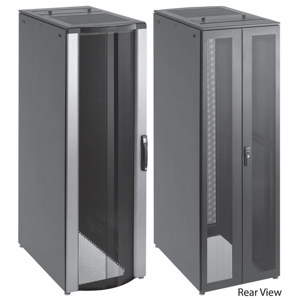 ProLine FloTek PC Server Cabinet with Sides, 2000x600x1100mm, Black, Steel