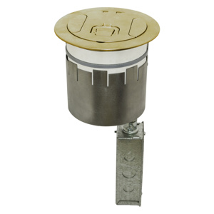 Hubbell Wiring Pre-wired Fire-rated Poke-thru Kits