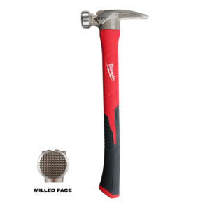 Milwaukee Claw Hammers 21 oz Milled Face Straight Claw