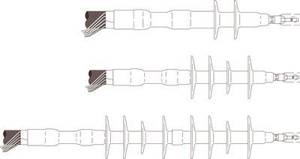 3M 76 Series Cold Shrink Termination Kits