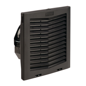 HF10 Side-Mount Filter Fan, 230V 159CFM, Black