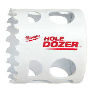 Milwaukee Hole Saws 2-1/8 in Bimetal Carbon Steel