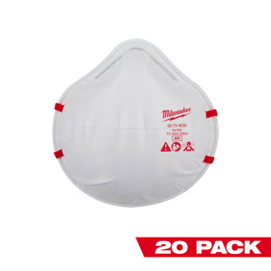 Milwaukee N95 Respirators N95 Adjustable Strap