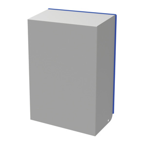 Filter Fan Shroud Type 4/4X HH10, 16.66x11.90x5.20, Lt Gray, Steel