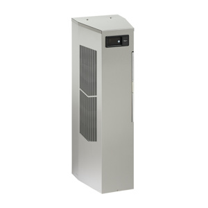 SpectraCool Narrow Indoor/Outdoor AC with Heat, 6000 BTU 230V, Brushed, SS304