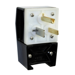 Hubbell Wiring Straight Blade 4 Position Angled Plugs